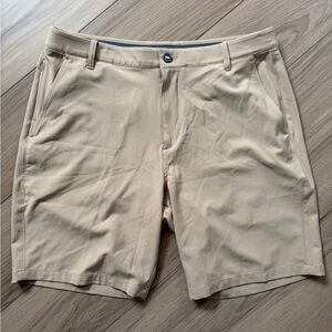 Puma Golf Men's Performance UPF 50 Stretch Shorts - Khaki sz 36 9” inseam